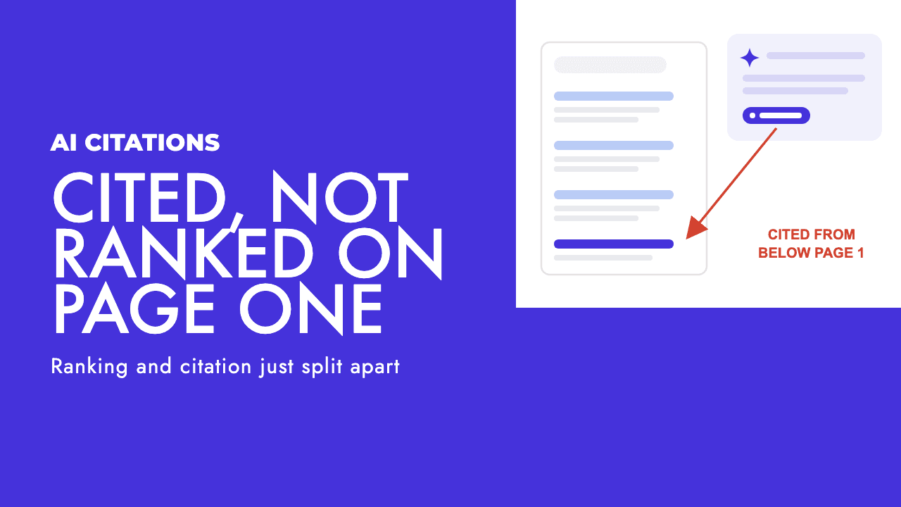 AI Overview citations no longer match top-10 rankings, explained by SEO Turtle