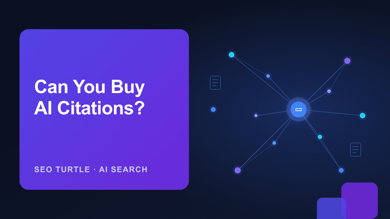 Can you buy AI citations, Google spam policy on manipulating generative AI responses explained by SEO Turtle