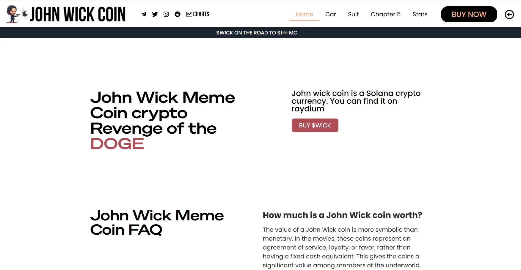 John Wick Coin: Launching A Crypto Project From Domain To Community
