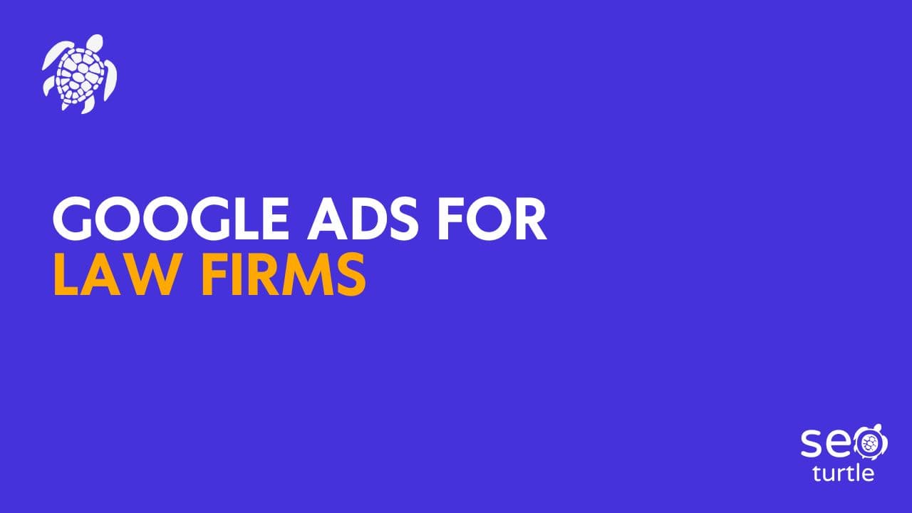Google Ads campaign structure for a law firm, showing practice area campaigns, call tracking and lead qualification, by SEO Turtle