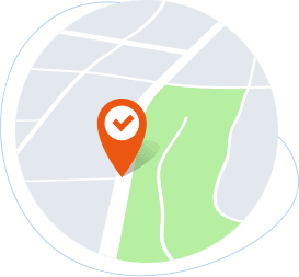 Local SEO map pin illustration