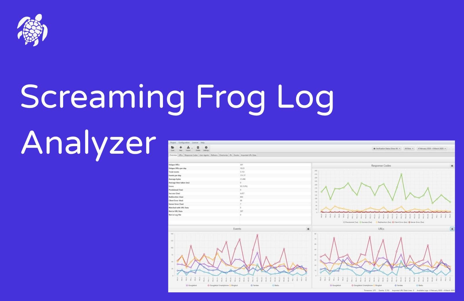 Technical SEO analyzing server logs in Screaming Frog