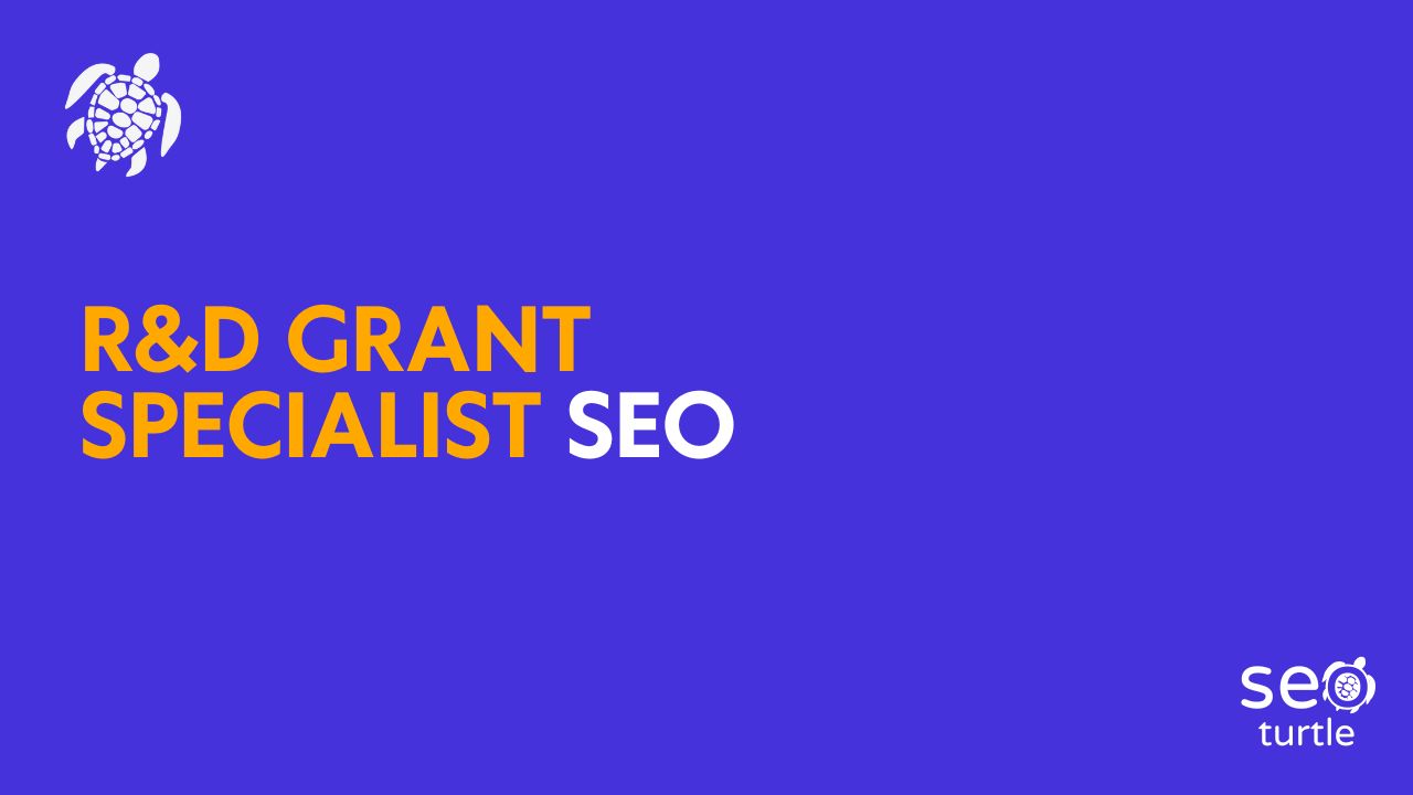 SEO strategy for R&D grant specialists